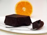 Ricetta (porno)fondente al cioccolato con salsa d'arancia