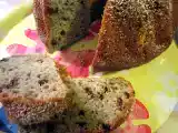 Ricetta Ciambellone ai mirtilli rossi, gocce di cioccolato e yogurt