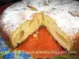 Ricetta Il mio dolce alle mele con yogurt greco, zucchero di canna e cannella.