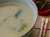 Ricetta Zuppa piccante di miso, funghi shitake e alga wakame