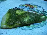 Ricetta Pizza pesto e stracchino