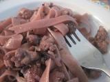 Ricetta Pasta al chianti con radicchio rosso e salsiccia