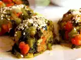 Ricetta Polpette (autunnali) di verdure con fonduta al taleggio