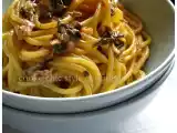 Ricetta Bigoli con cime di rapa e salsiccia