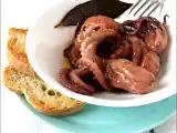 Ricetta Polipetti al vino rosso