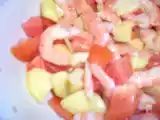 Ricetta Insalata fredda di patate e gamberi