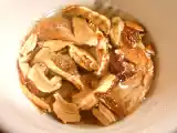 Ricetta Fusilli rustici con prosciutto, funghi porcini e scamorza