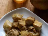 Ricetta Spezzatino di pollo al sidro con purè di patate e mele