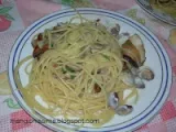 Ricetta Spaghetti con vongole veraci e funghi porcini