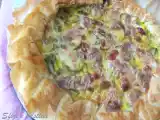 Ricetta Torta salata con porri e zucchine