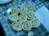 Ricetta Rotolo di mozzarella con cotto e frittatina di rucola