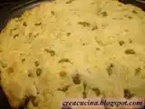 Ricetta Focaccia alle olive e mozzarella (superveloce)