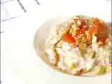 Ricetta Risotto di castagne con ragù di maiale al rosmarino e formaggio di fossa