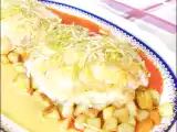 Ricetta Tranci di rana pescatrice dorati al sesamo con curry di verdure invernali