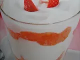 Ricetta Dessert di savoiardi e crema di yogurt.