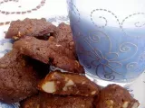 Ricetta Biscotti con pezzi di cioccolato e noci brasiliane