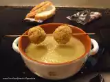Ricetta Crema di porri con polpette di gorgonzola