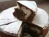 Ricetta Torta al cioccolato con cuore al cocco