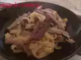 Ricetta Tagliatelle con zucchine e speck