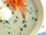 Ricetta Potage veloutè aux champignons di julia child