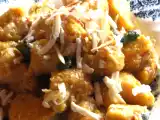 Ricetta Gnocchi di zucca e farro con ricotta affumicata