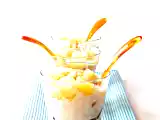 Ricetta Verrines di crema di ricotta e yogurt alla cannella