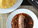 Ricetta ...di polenta gialla, lenticchie e...
