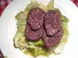 Ricetta La mustardela con polenta e cavolo