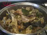 Ricetta Coniglio alle verdure con chiodi di garofano, bacche di ginepro e buccia di limone