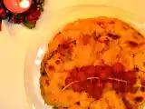 Ricetta Sformato natalizio con cappone, castagne e funghi