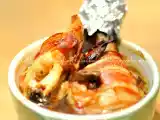 Ricetta Pollo in cocotte con funghi e pancetta