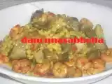 Ricetta Orzo con gamberetti e carciofi
