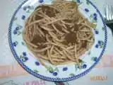 Ricetta Bucatini al pesto di olive e capperi