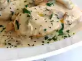 Ricetta Supremes de volaille aux champignons di julia child