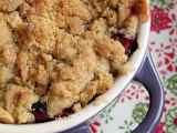 Ricetta English lesson n.3: cranberry and apple crumble