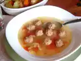 Ricetta Piatto unico: minestra con polpettine e contorno in pentola a pressione!