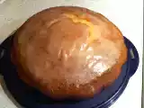 Ricetta Torta all'arancia con glassa al cioccolato e glassa all'arancia