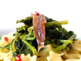 Ricetta Farfalle con cime di rapa e alici: leggero ma con gusto!