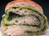 Ricetta Una spirale verde e profumata sulla tavola di natale..ovvero il pane al prezzemolo