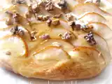 Ricetta Focaccia con pere, noci e colata di miele