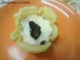 Ricetta Cestini di sfoglia al taleggio e radicchio