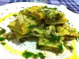 Ricetta Schiaffoni con cernia e mollica aromatizzata