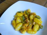 Ricetta Gnocchi alla zia bene con salsa allo zafferano