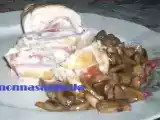 Ricetta Rolle' di pollo con lonza di maiale e scamorza affumicata