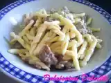 Ricetta Strozzapreti salsiccia e asiago