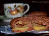 Ricetta Muffins al cacao amaro e crema all'arancia