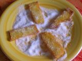 Ricetta Le coccole della mia infanzia: polenta fritta con lo zucchero