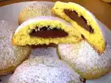 Ricetta Biscotti di pasta frolla ripieni di nutella