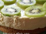 Ricetta Torta ai kiwi e limone con mousse di cioccolato bianco