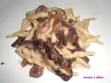 Ricetta Trofie cremose al radicchio rosso e gamberetti